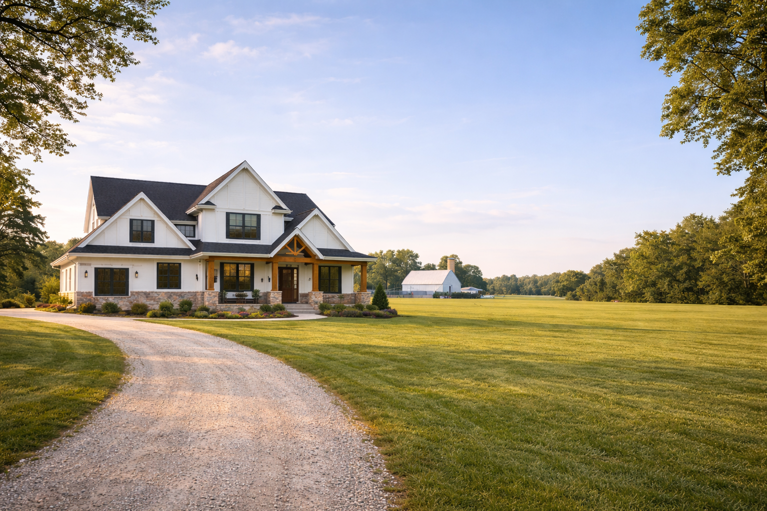 Iowa farmhouse
